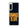 スリムプロテクションケース［ ORANGE IS LIFE black ］