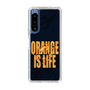 スリムプロテクションケース［ ORANGE IS LIFE black ］