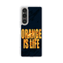 スリムプロテクションケース［ ORANGE IS LIFE black ］