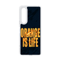 スリムプロテクションケース［ ORANGE IS LIFE black ］