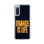 スリムプロテクションケース［ ORANGE IS LIFE black ］
