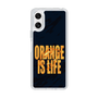 スリムプロテクションケース［ ORANGE IS LIFE black ］