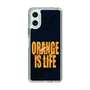 スリムプロテクションケース［ ORANGE IS LIFE black ］