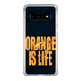 スリムプロテクションケース［ ORANGE IS LIFE black ］