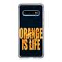スリムプロテクションケース［ ORANGE IS LIFE black ］