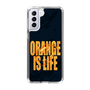 スリムプロテクションケース［ ORANGE IS LIFE black ］