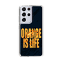 スリムプロテクションケース［ ORANGE IS LIFE black ］