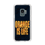 スリムプロテクションケース［ ORANGE IS LIFE black ］