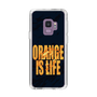 スリムプロテクションケース［ ORANGE IS LIFE black ］