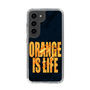 スリムプロテクションケース［ ORANGE IS LIFE black ］