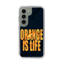 スリムプロテクションケース［ ORANGE IS LIFE black ］