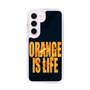 スリムプロテクションケース［ ORANGE IS LIFE black ］