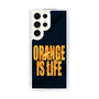 スリムプロテクションケース［ ORANGE IS LIFE black ］