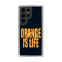 スリムプロテクションケース［ ORANGE IS LIFE black ］