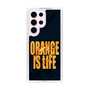 スリムプロテクションケース［ ORANGE IS LIFE black ］