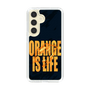 スリムプロテクションケース［ ORANGE IS LIFE black ］