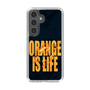 スリムプロテクションケース［ ORANGE IS LIFE black ］