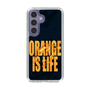 スリムプロテクションケース［ ORANGE IS LIFE black ］
