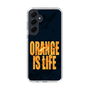スリムプロテクションケース［ ORANGE IS LIFE black ］