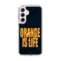 スリムプロテクションケース［ ORANGE IS LIFE black ］