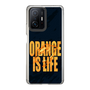 スリムプロテクションケース［ ORANGE IS LIFE black ］