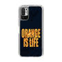 スリムプロテクションケース［ ORANGE IS LIFE black ］