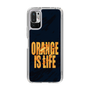 スリムプロテクションケース［ ORANGE IS LIFE black ］