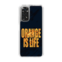 スリムプロテクションケース［ ORANGE IS LIFE black ］