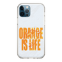 スリムプロテクションケース［ ORANGE IS LIFE white ］