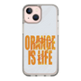 スリムプロテクションケース［ ORANGE IS LIFE white ］