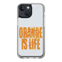 スリムプロテクションケース［ ORANGE IS LIFE white ］