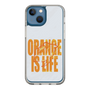 スリムプロテクションケース［ ORANGE IS LIFE white ］