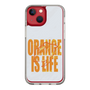 スリムプロテクションケース［ ORANGE IS LIFE white ］