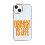 スリムプロテクションケース［ ORANGE IS LIFE white ］
