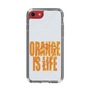 スリムプロテクションケース［ ORANGE IS LIFE white ］