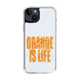 スリムプロテクションケース［ ORANGE IS LIFE white ］