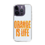 スリムプロテクションケース［ ORANGE IS LIFE white ］