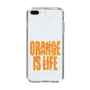 スリムプロテクションケース［ ORANGE IS LIFE white ］