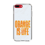 スリムプロテクションケース［ ORANGE IS LIFE white ］