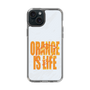 スリムプロテクションケース［ ORANGE IS LIFE white ］