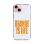 スリムプロテクションケース［ ORANGE IS LIFE white ］