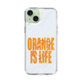 スリムプロテクションケース［ ORANGE IS LIFE white ］