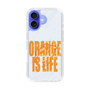 スリムプロテクションケース［ ORANGE IS LIFE white ］