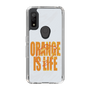 スリムプロテクションケース［ ORANGE IS LIFE white ］
