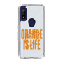 スリムプロテクションケース［ ORANGE IS LIFE white ］