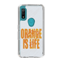 スリムプロテクションケース［ ORANGE IS LIFE white ］