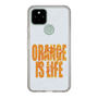 スリムプロテクションケース［ ORANGE IS LIFE white ］