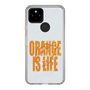 スリムプロテクションケース［ ORANGE IS LIFE white ］