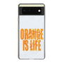 スリムプロテクションケース［ ORANGE IS LIFE white ］