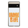 スリムプロテクションケース［ ORANGE IS LIFE white ］